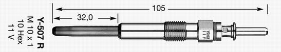 Bujie incandescenta 4600 NGK